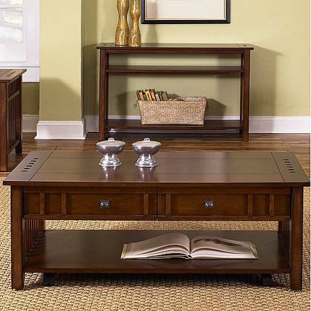 Mission Prairie Cherry Coffee Table